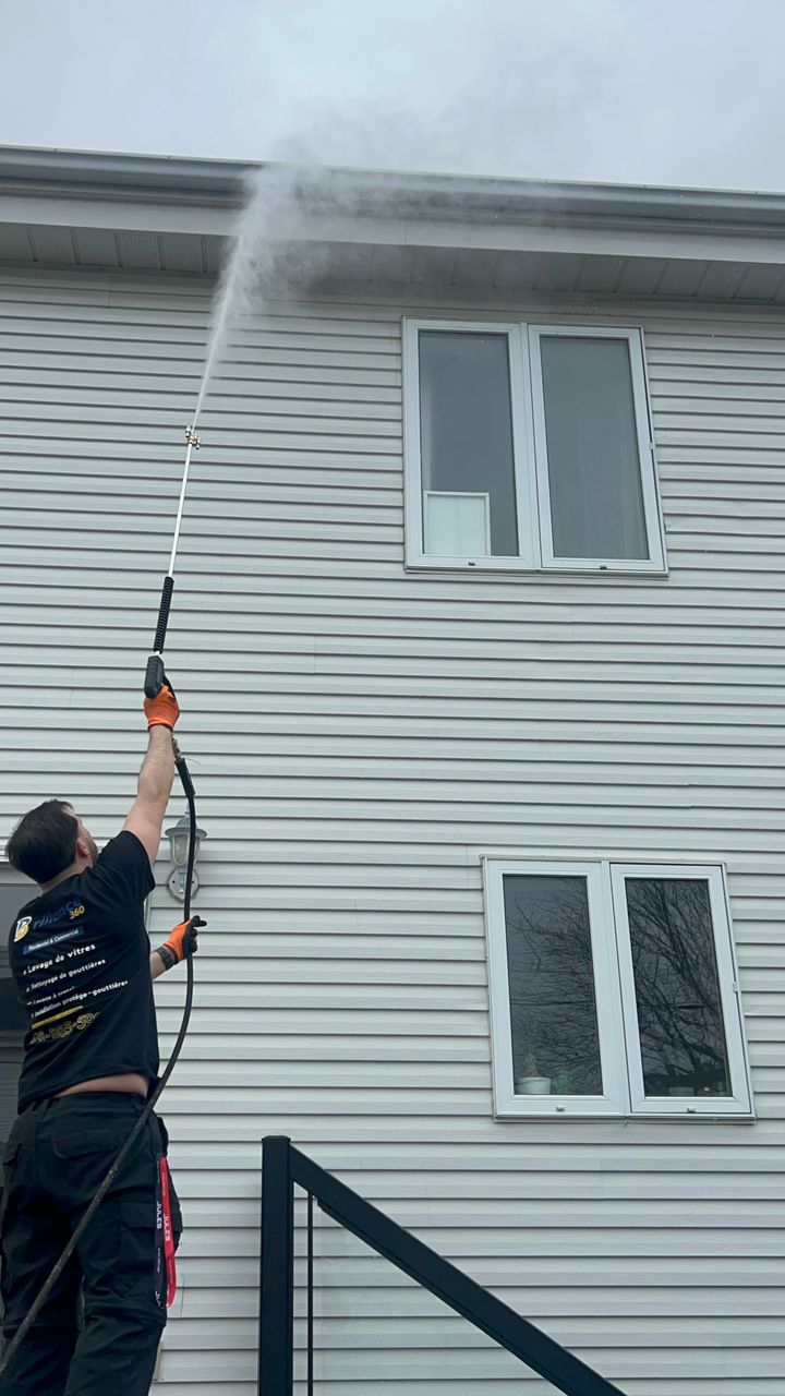 Lavage sous pression